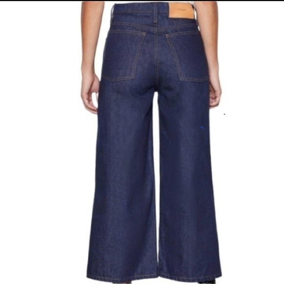 FRAME Denim Le Italien Wide Crop Jeans - Picture 4 of 4